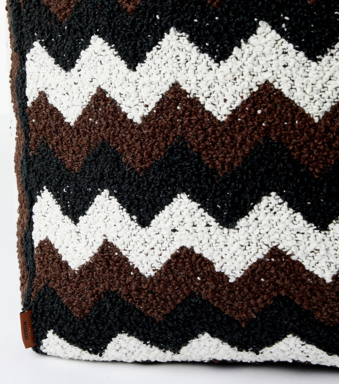 Missoni - Riccio Zigzag bouclé ottoman