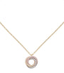Cartier Mixed Gold and Diamond Trinity Necklace