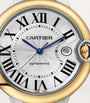 Cartier Yellow Gold and Stainless Steel Ballon Bleu de Cartier Watch 42mm