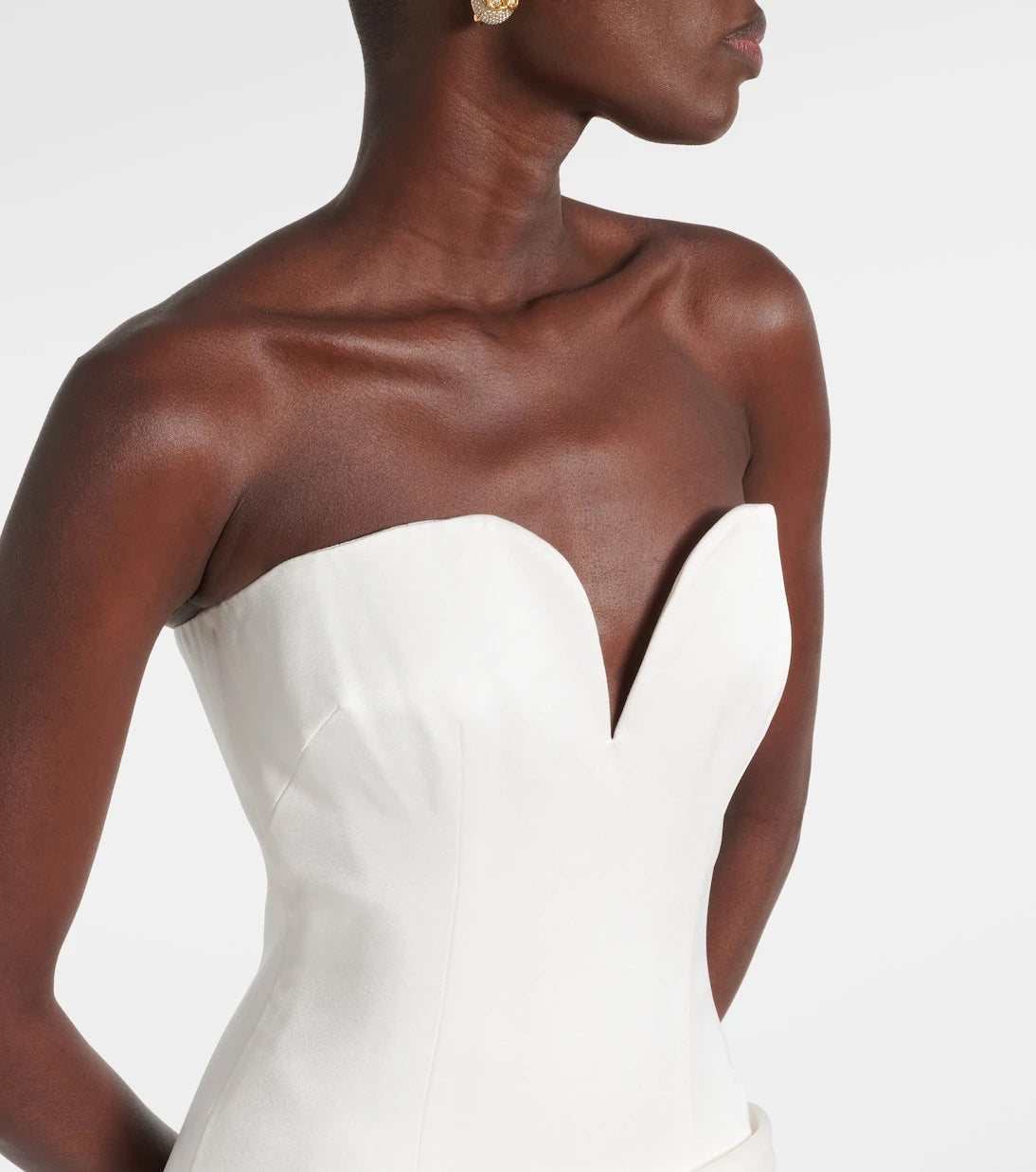 Alex Perry - Bridal draped strapless gown
