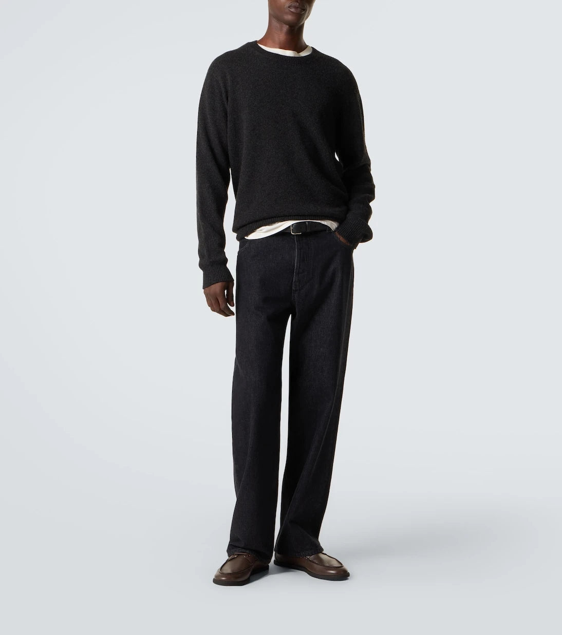 The Row - Novus leather boat shoes