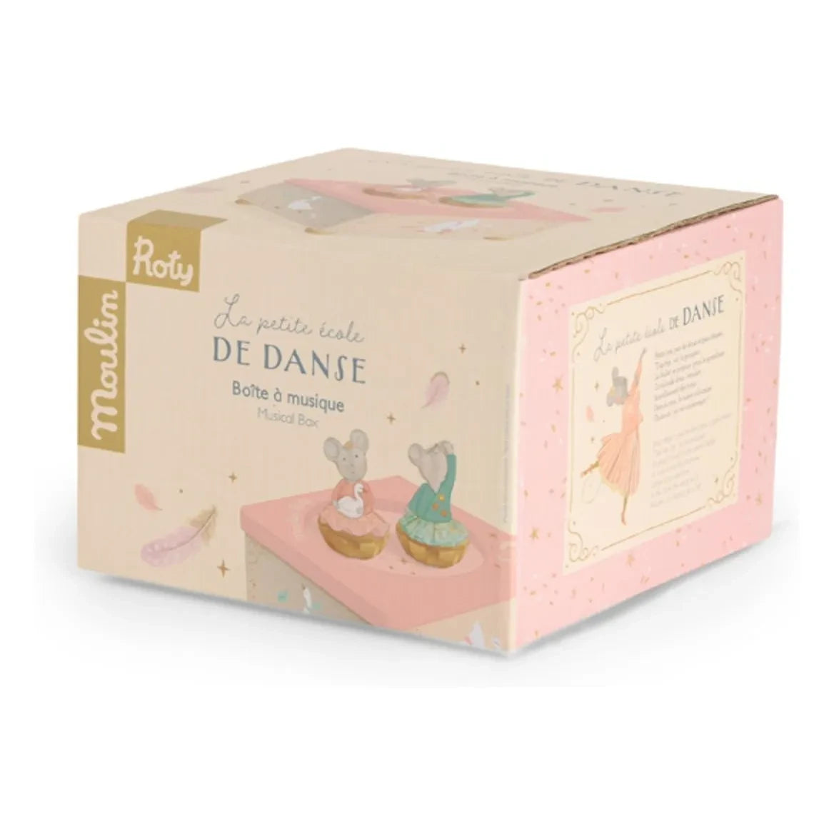 Moulin Roty - Music box Petite Ecole de Danse | Pink