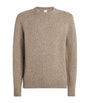 Eleventy Grey Wool Crew-Neck Sweater