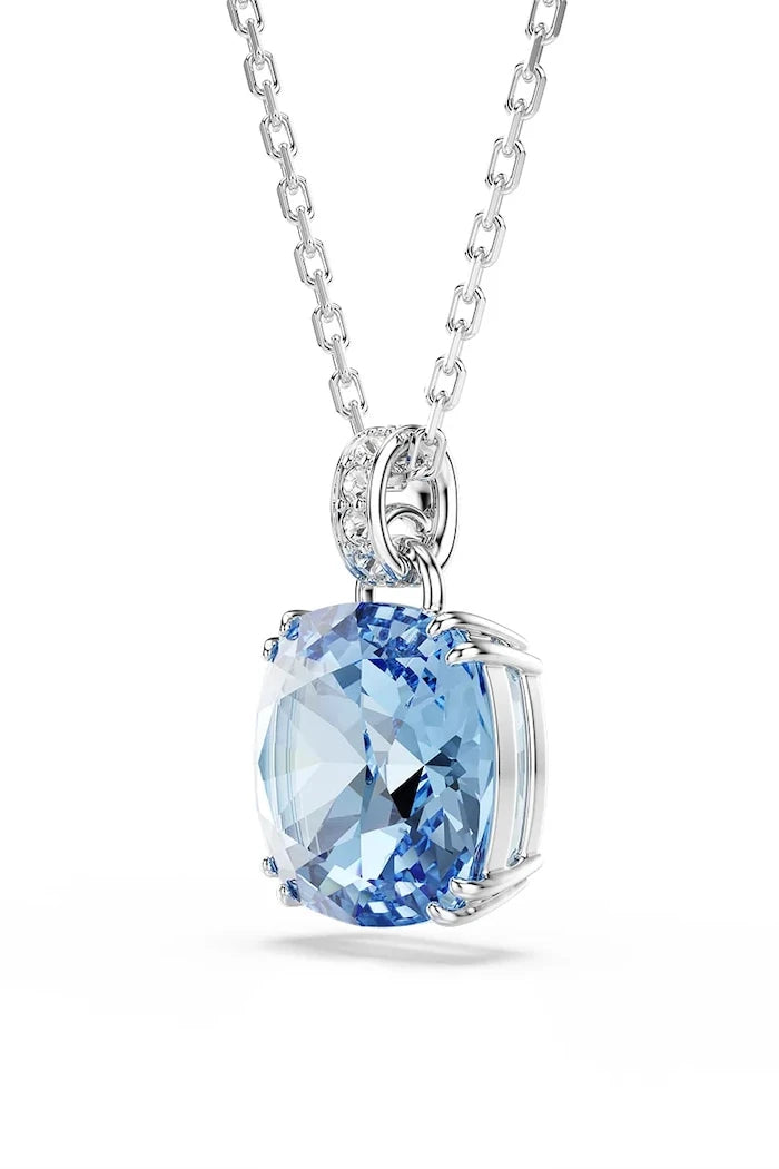 Swarovski metal ve Swarovski MILLENIA kristalli damla kolye