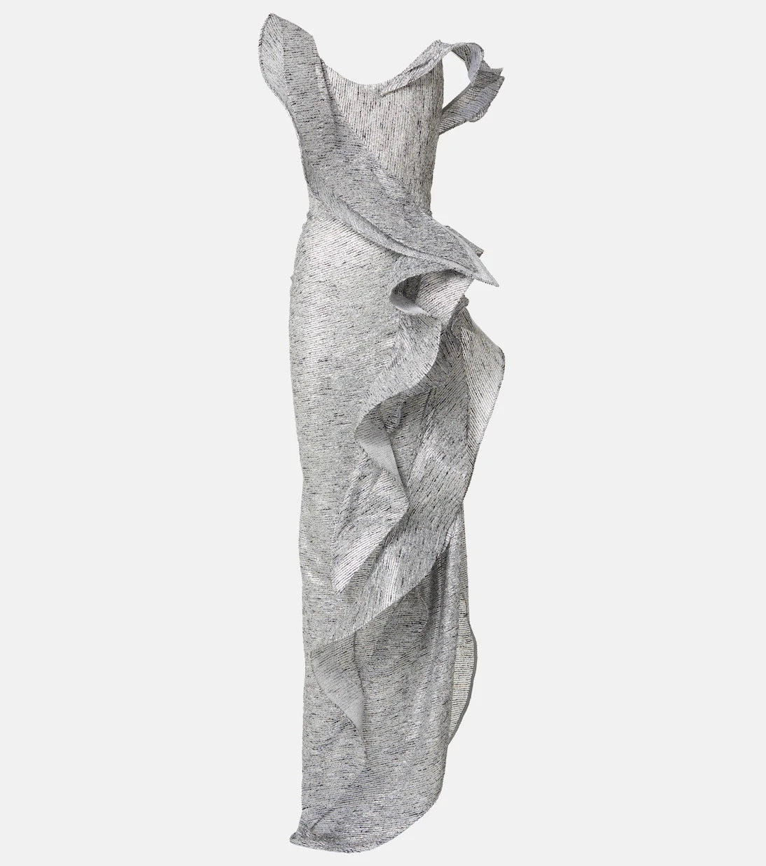 Maticevski - Satellite Wave ruffled gown