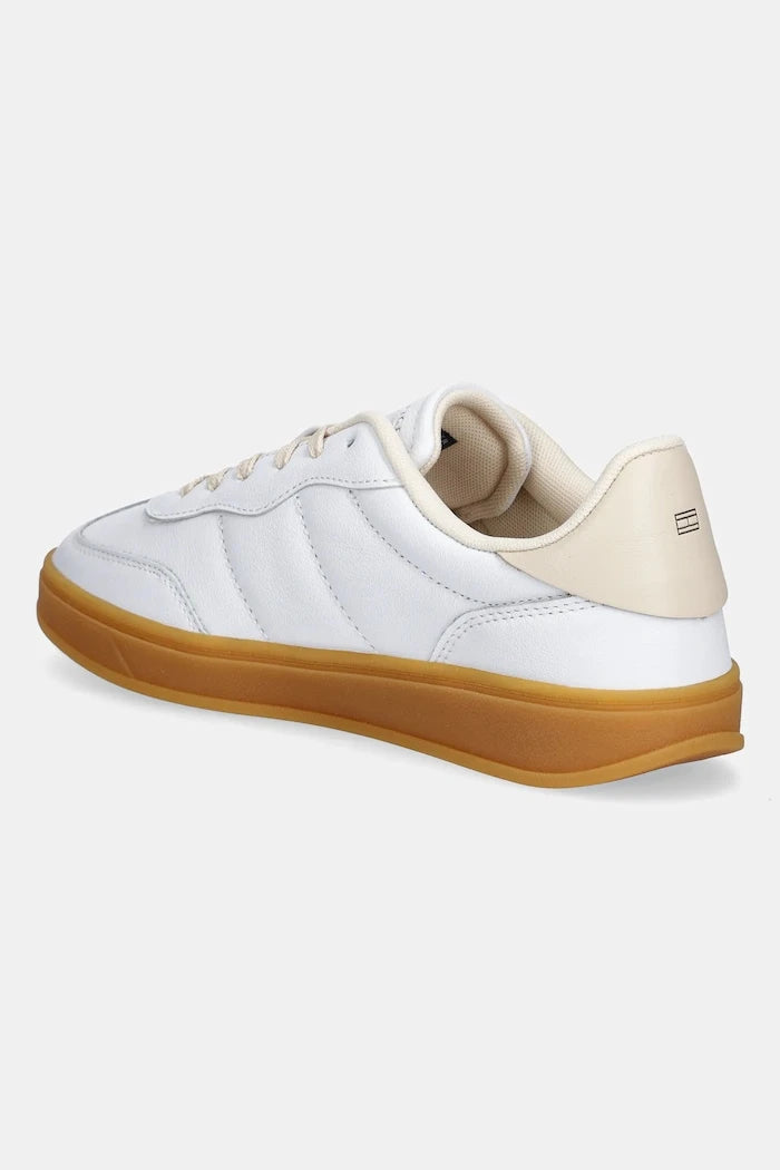 Tommy Hilfiger TH PREMIUM HERITAGE SNEAKER Deri Spor Ayakkabı