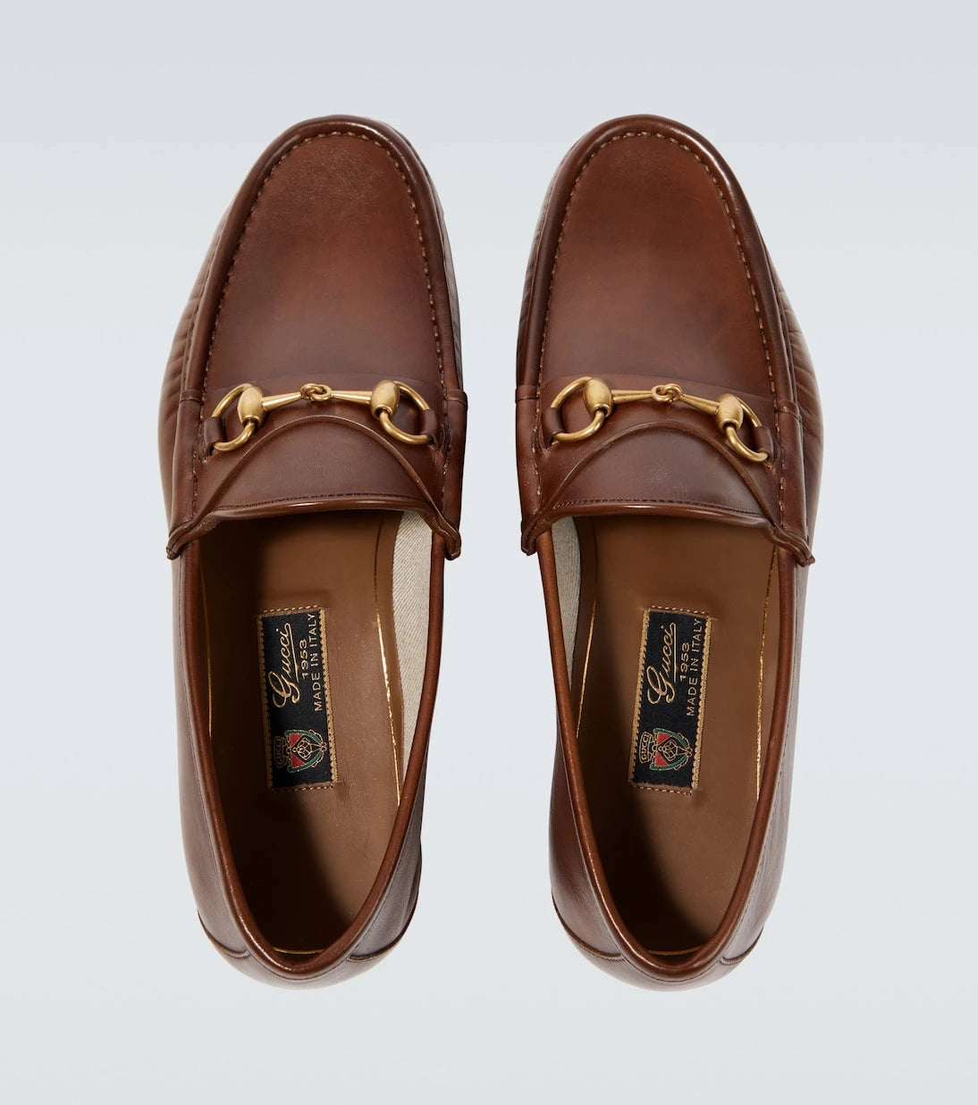 Gucci - Horsebit 1953 leather loafers