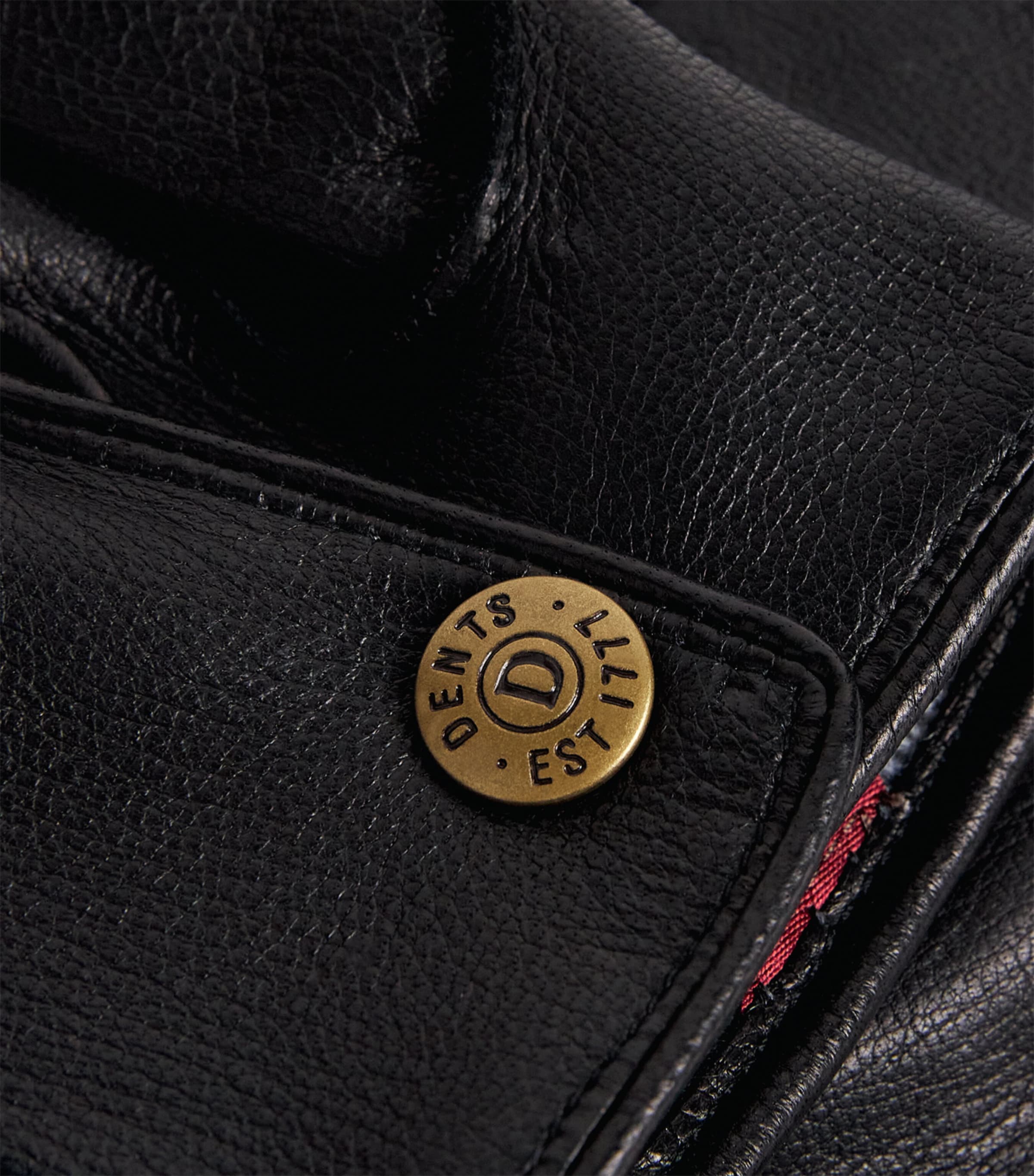 DENTS Deerskin Cashmere-Lined Eton Gloves