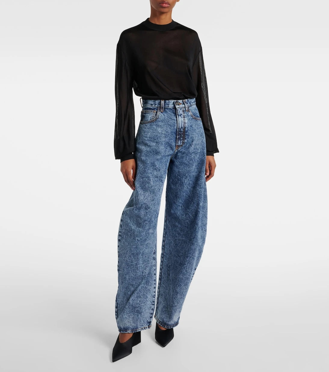Alaïa - Lamé sweater