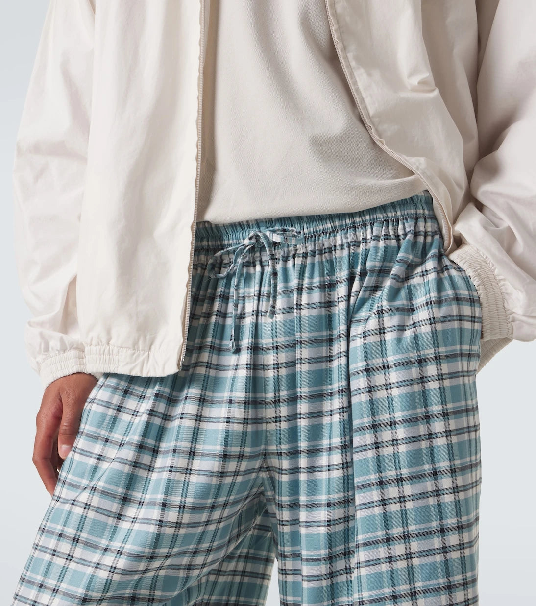 Acne Studios - Plaid flannel shorts