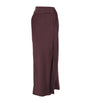 LAPOINTE Purple Asymmetric Maxi Skirt