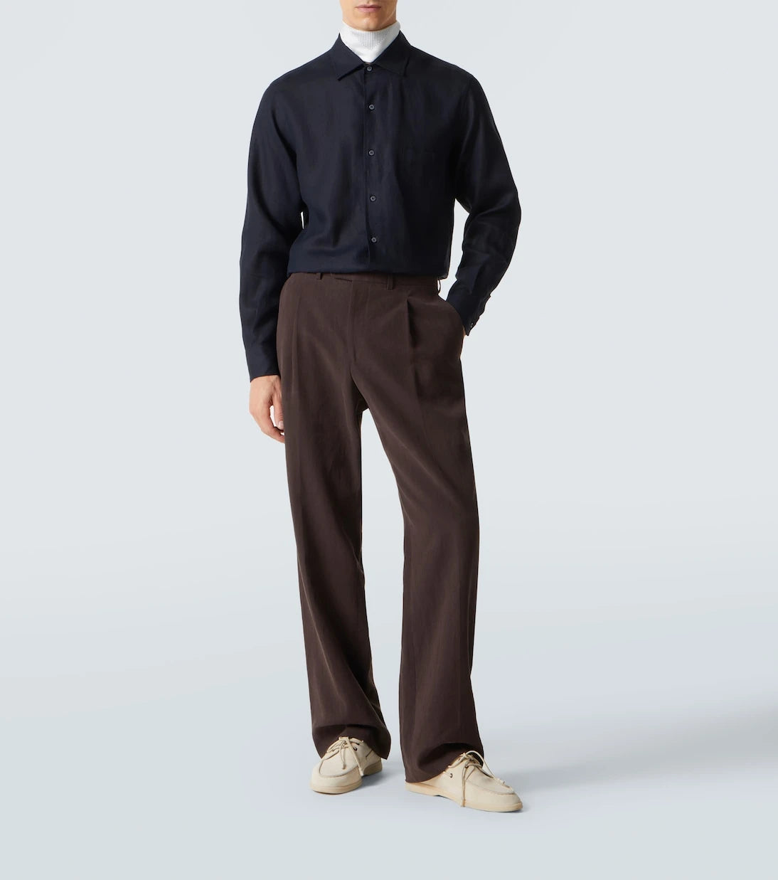 Loro Piana - قميص أندريه من الكتان