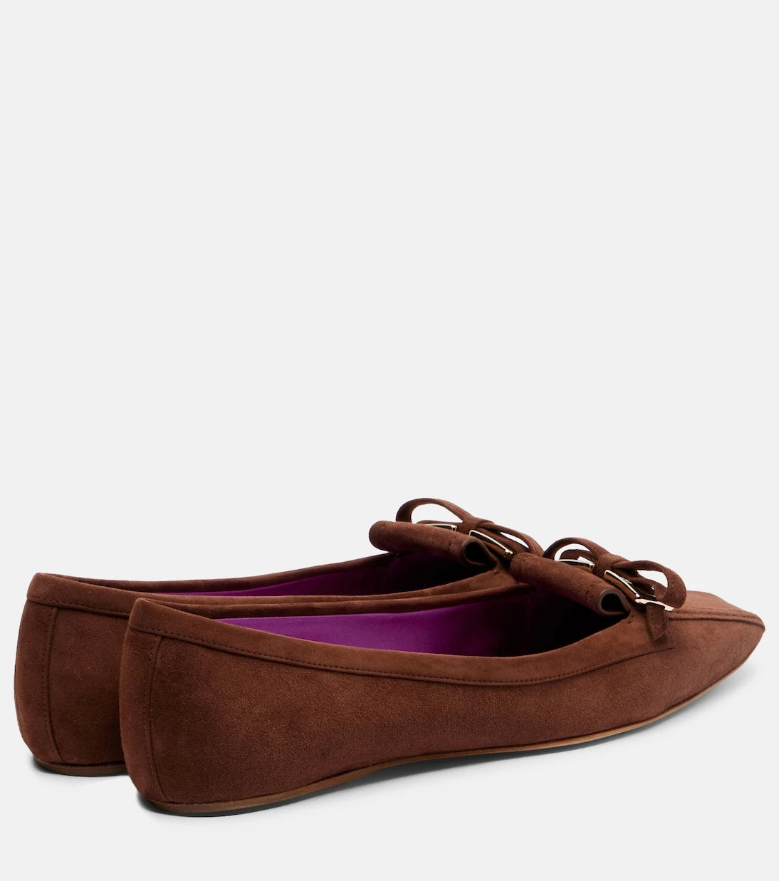 Roger Vivier - Trompette suede ballet flats
