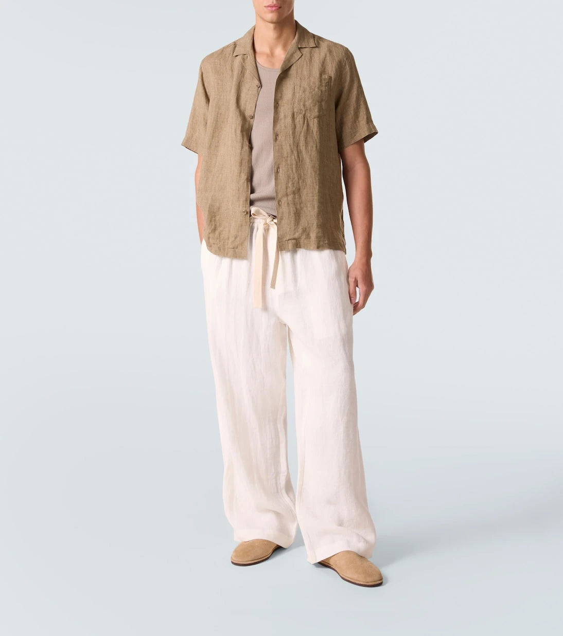 Frescobol Carioca - Angelo linen shirt