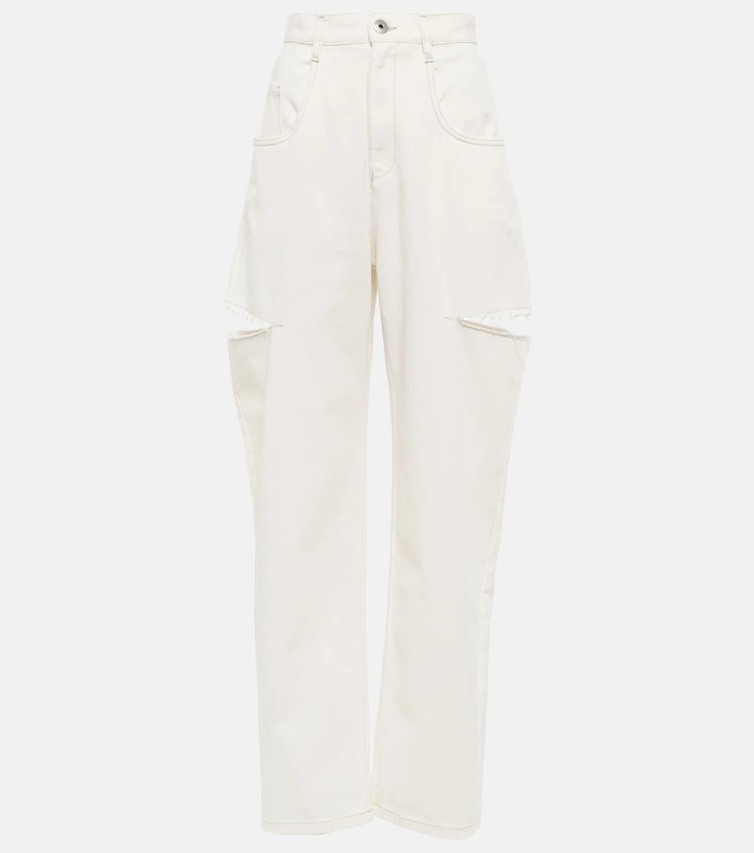 Maison Margiela - High-rise straight leg jeans