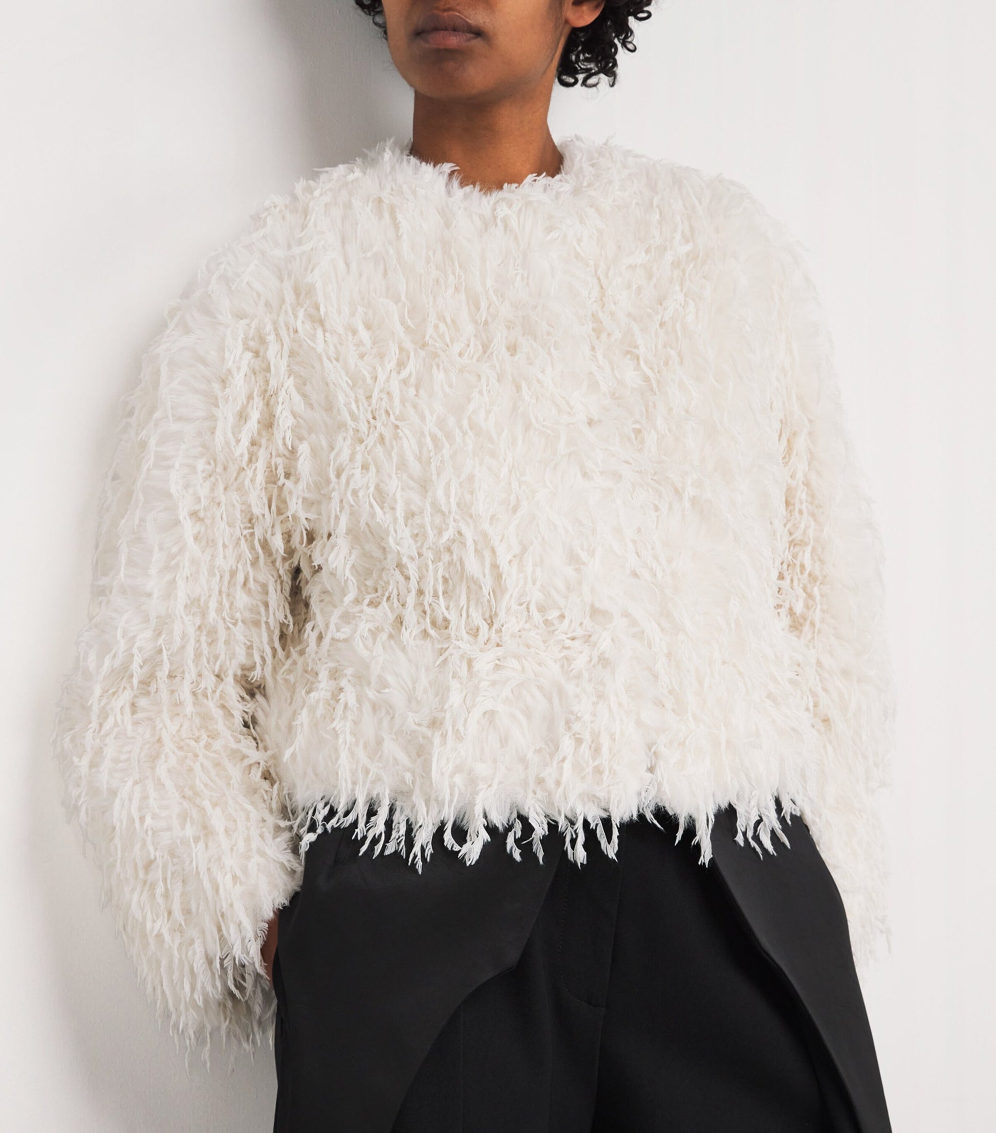 Feather Belamy Jacket IVORY