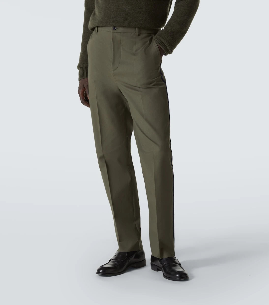 Valentino - Cotton straight pants