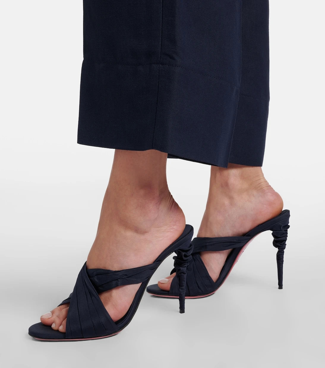 Christian Louboutin - Affabula taffeta mules