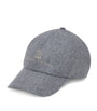 Virgin Wool Embroidered Baseball Cap