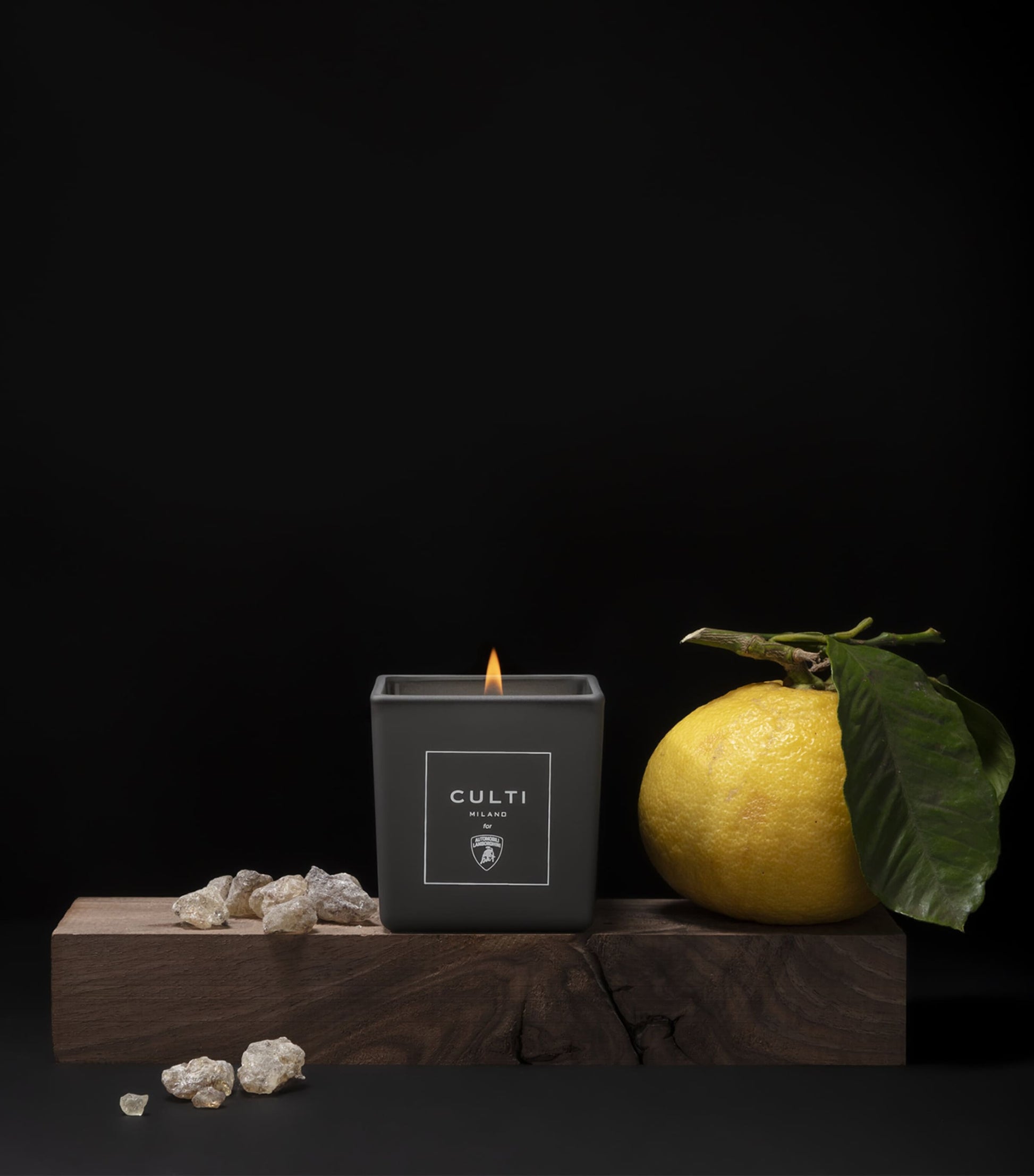 Culti Milano x Lamborghini Grigio Vulcano Candle (210g)
