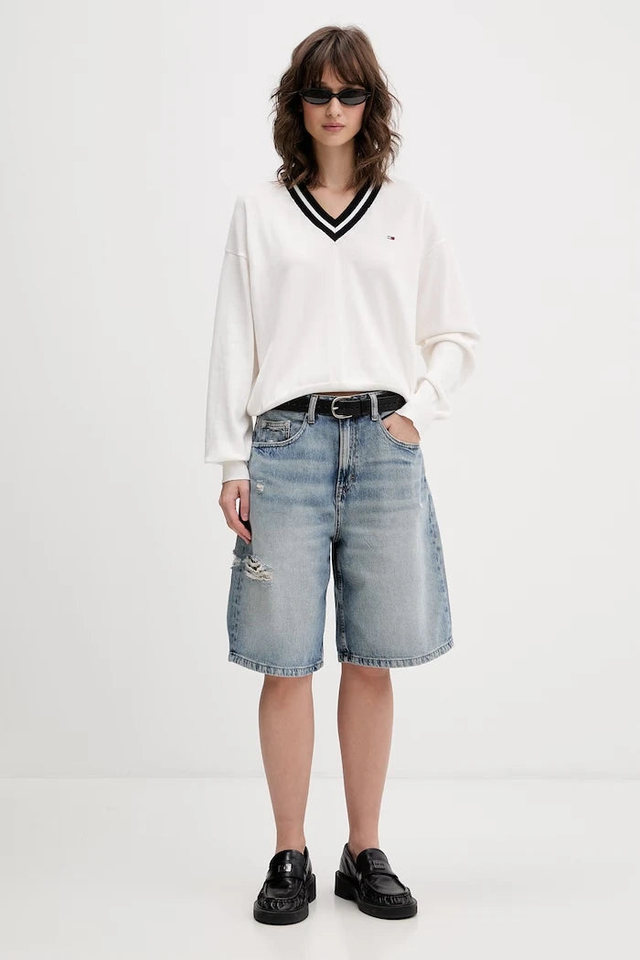 Tommy Jeans kadın denim şort