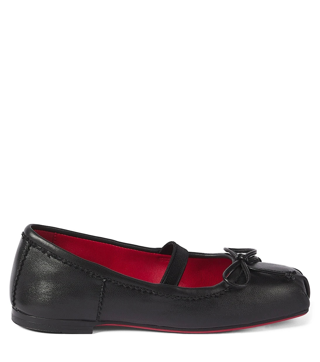 Christian Louboutin Kids - Baballet leather ballet flats