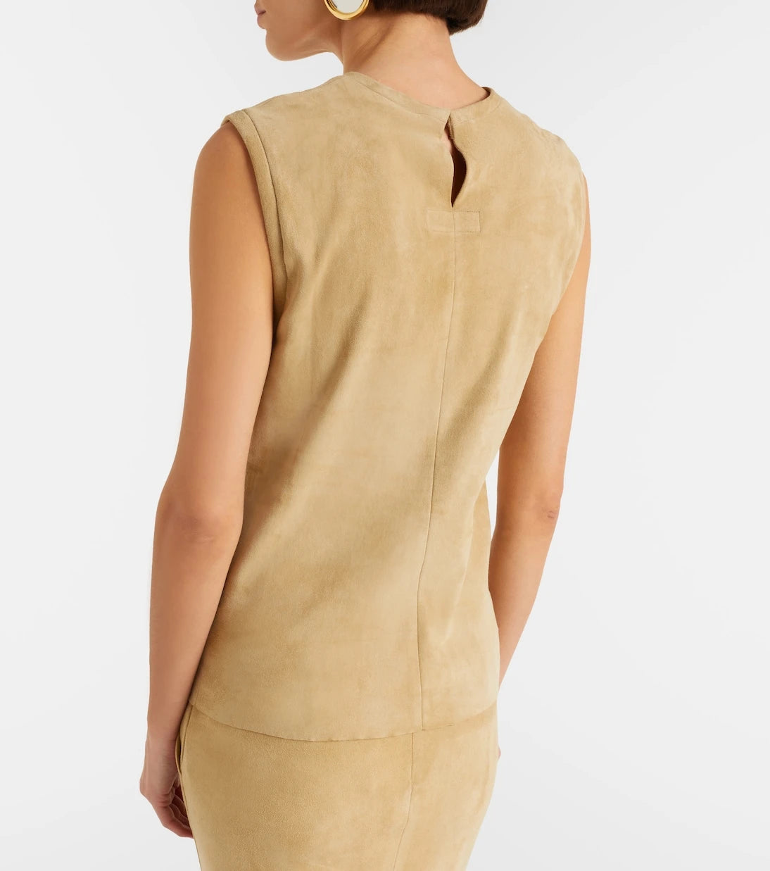 Stouls - Miuccia suede top