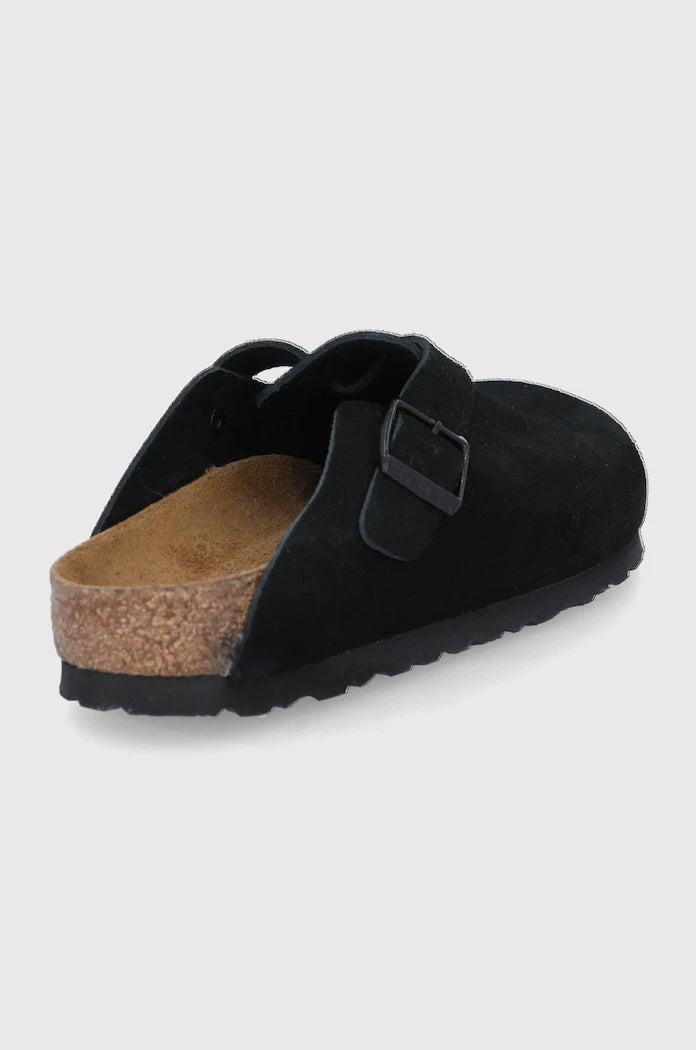 Велурени чехли Birkenstock Boston