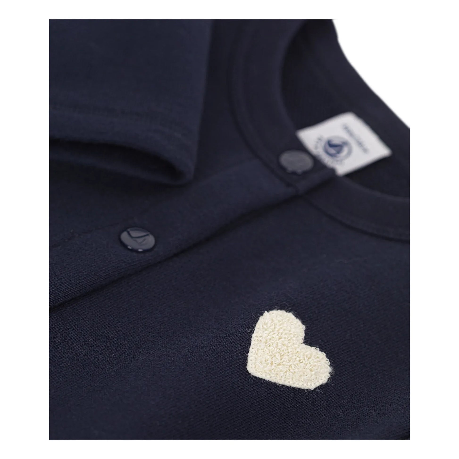 Petit Bateau - Cardigan Molleton | Navy blue