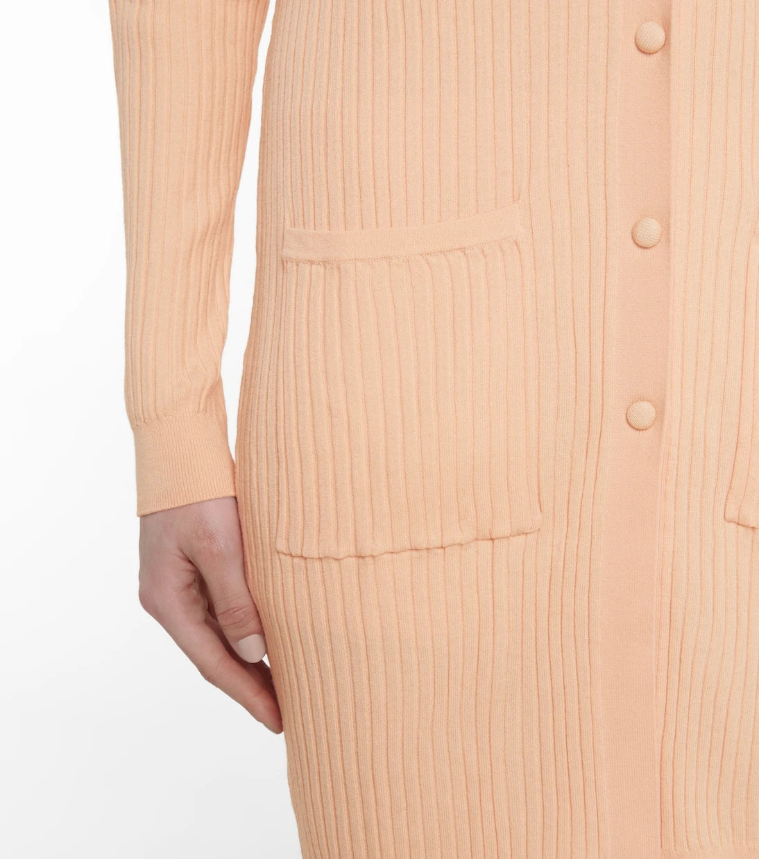 Live The Process - Ribbed-knit cardigan