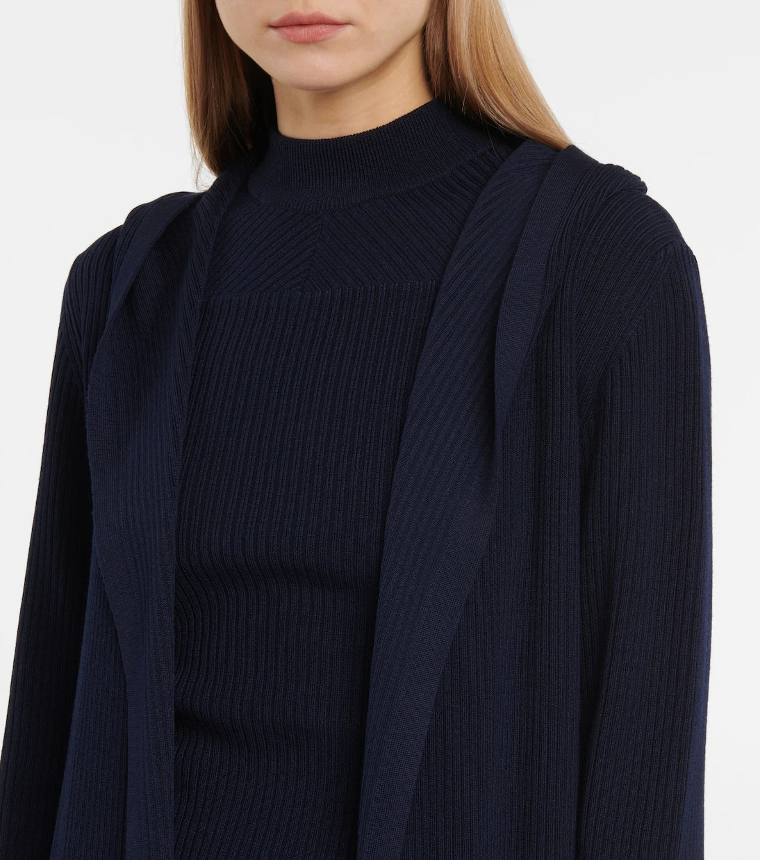 Alaïa - Hooded wool-blend cardigan
