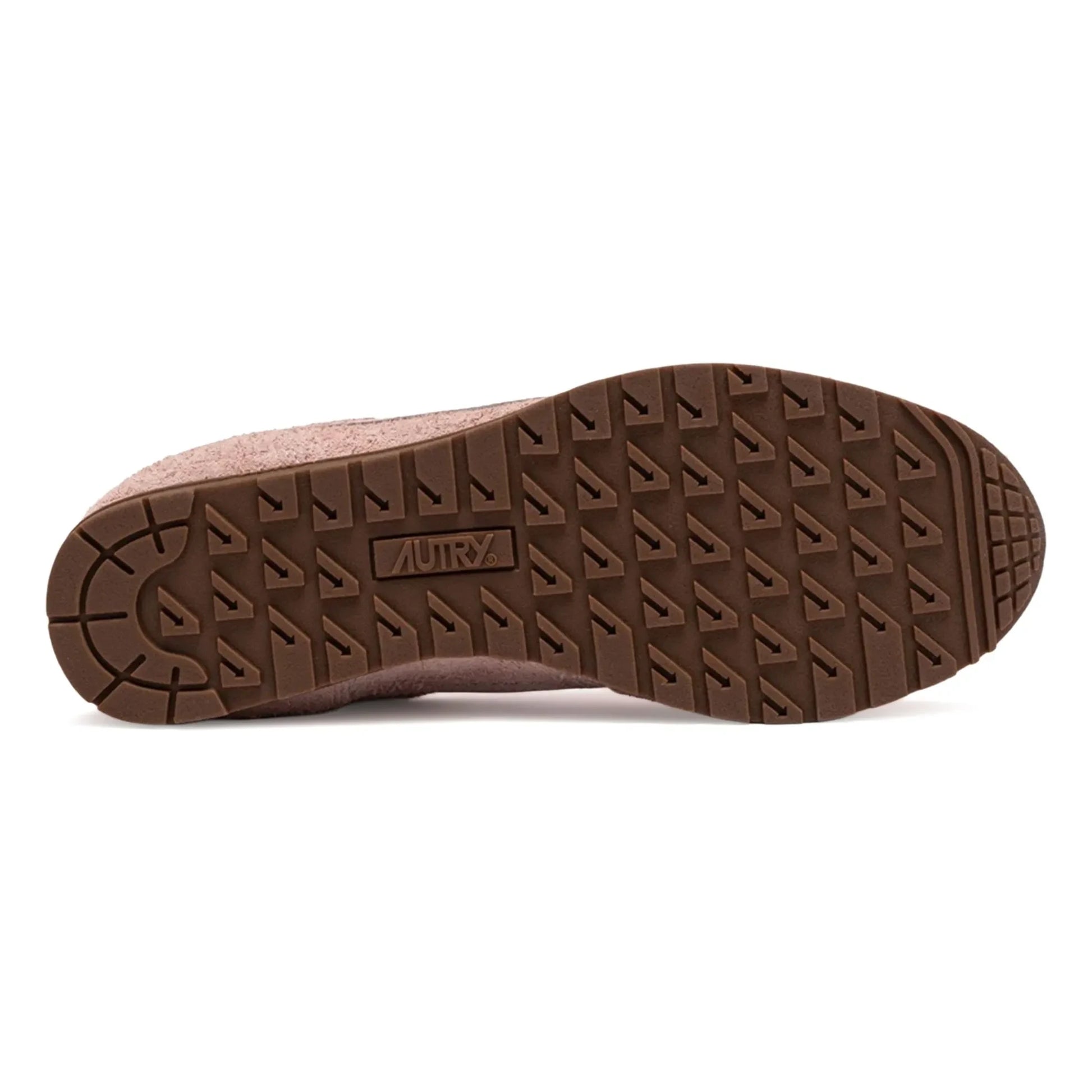 Autry - Windspin Low Suede and Leather Basket | Powder pink