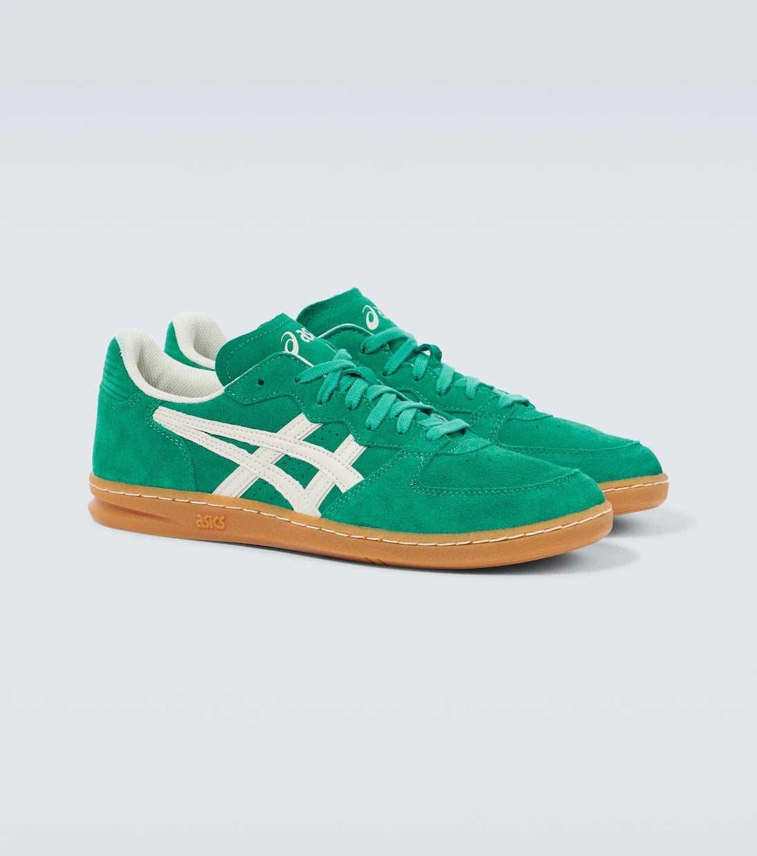Asics - x Hay Skyhand OG leather sneakers