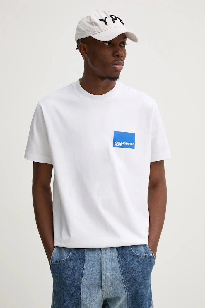 Памучна тениска Karl Lagerfeld Jeans