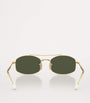 Ray-Ban Gold Metal RB3719 Sunglasses