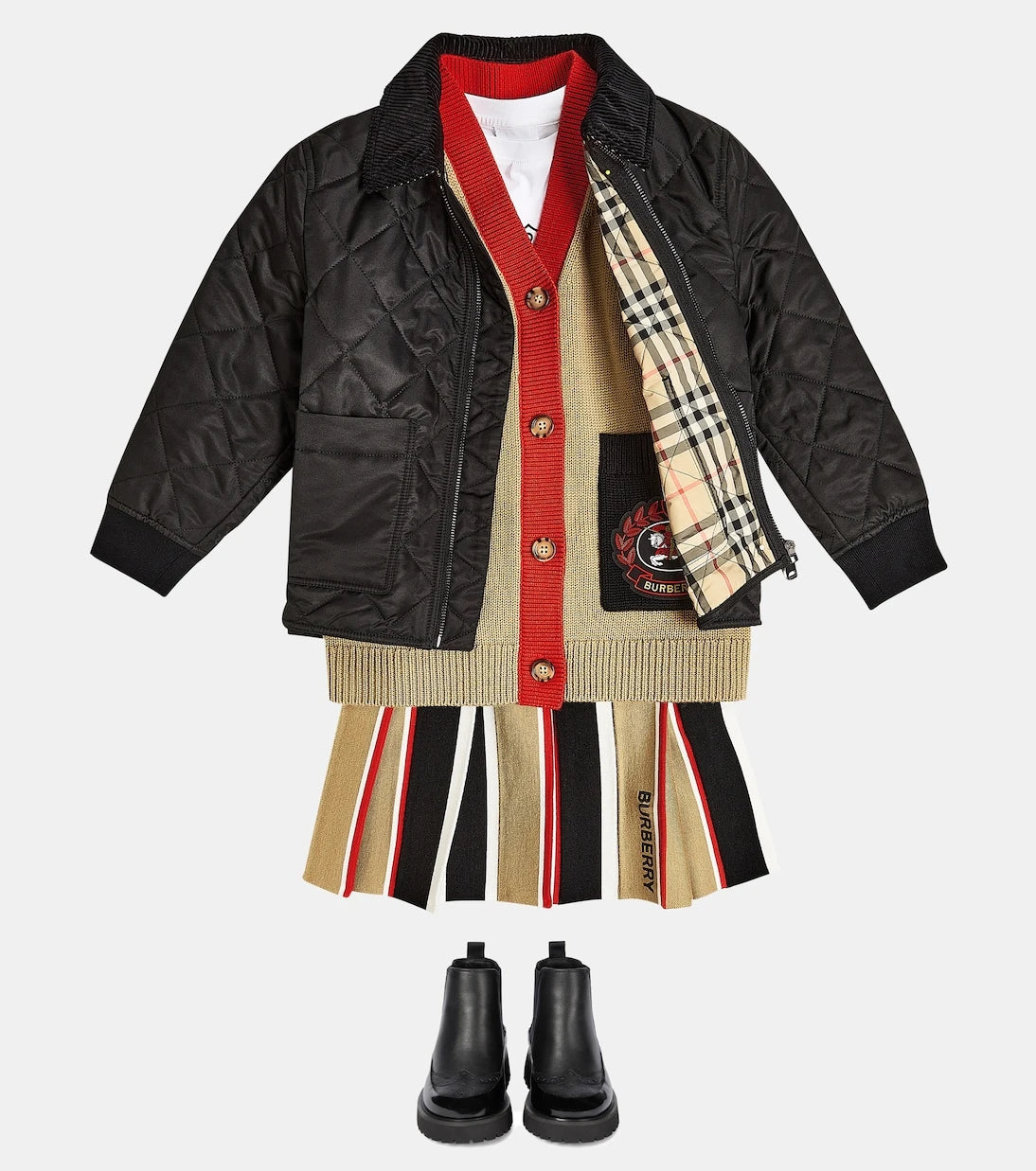 Burberry Kids - Quilted jacket