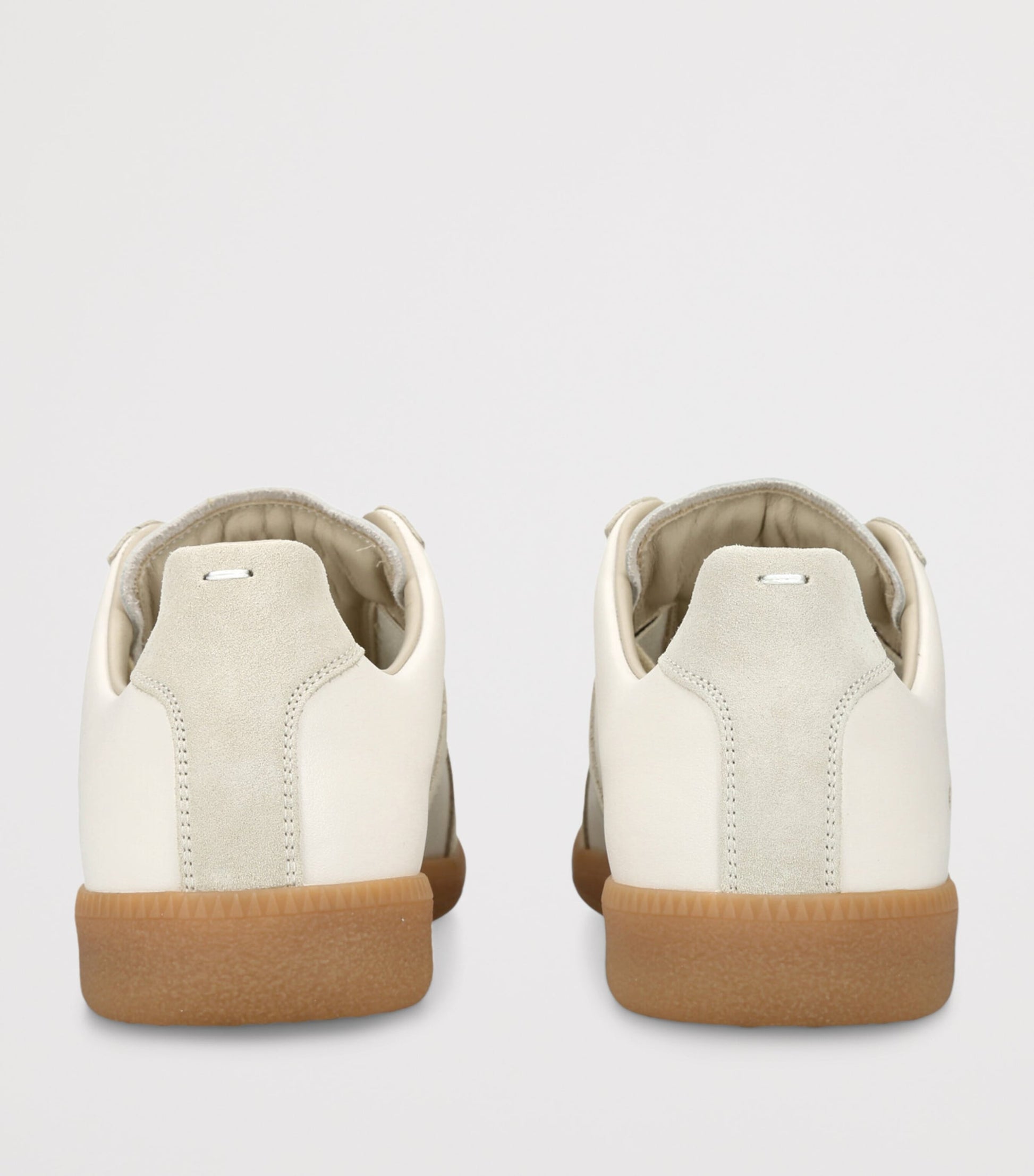 Leather-Suede Replica Sneakers