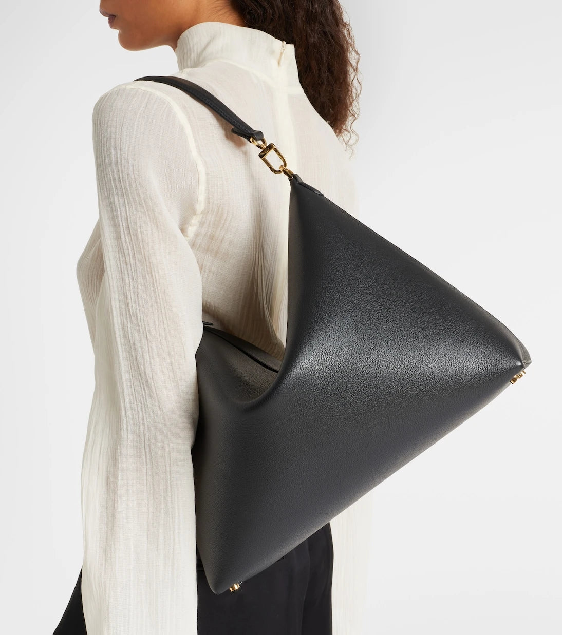 Toteme - Bevel leather shoulder bag
