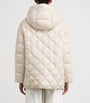 Max Mara White The Cube Diamond-Quilted Jacket