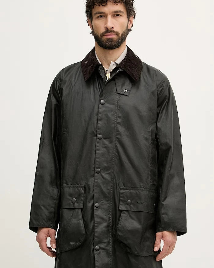 Barbour uzun erkek pamuk ceket