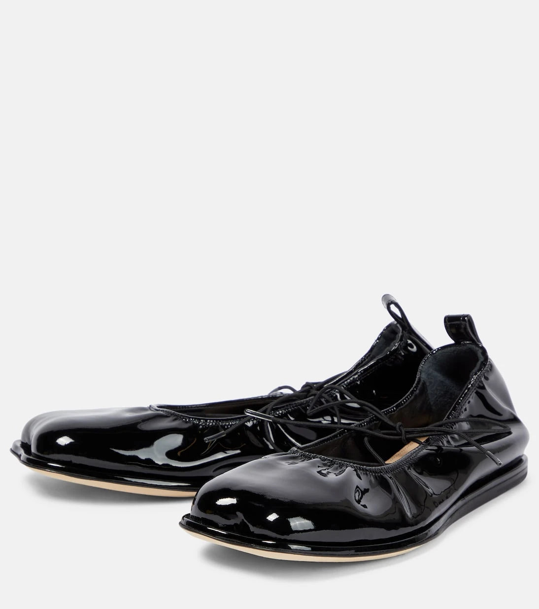 Simone Rocha - Patent leather ballet flats