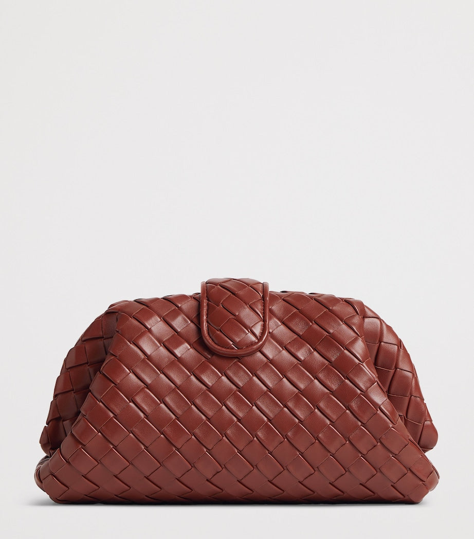 Brown Leather Lauren 1980 Clutch Bag