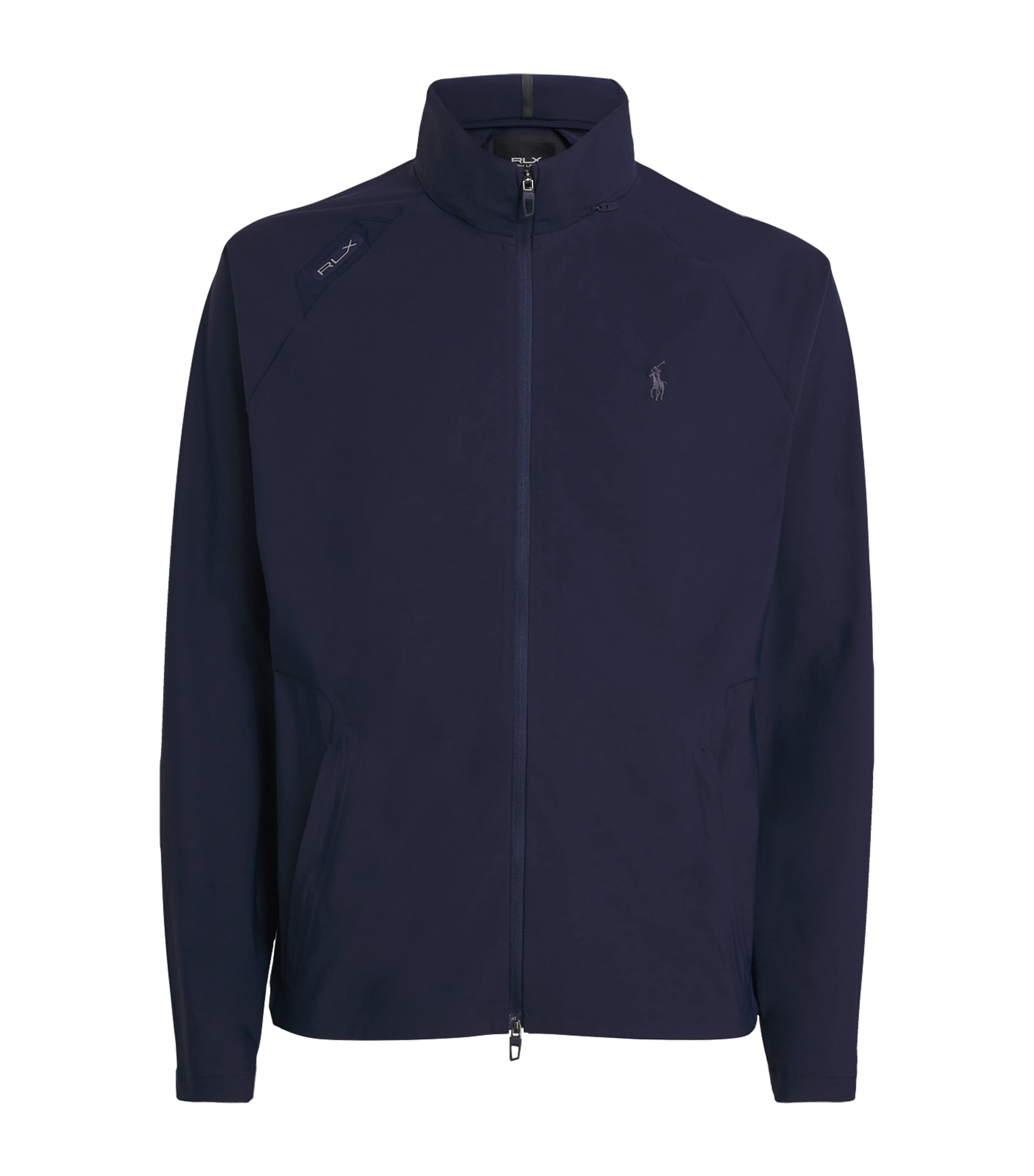 Navy Lightweight Polo Pony Jacket