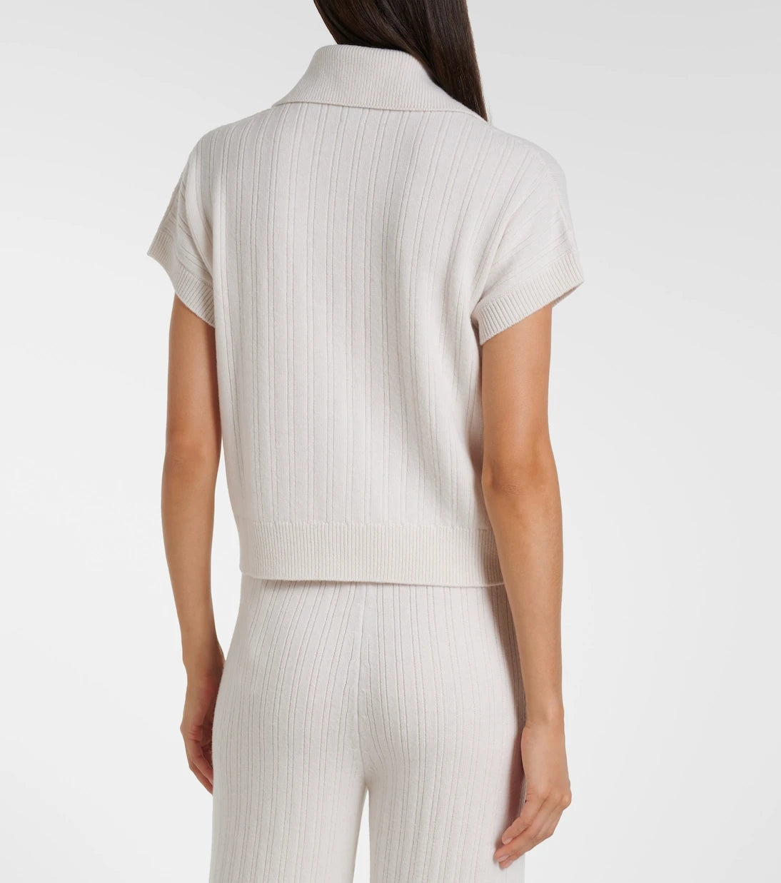 Eleventy - Wool and cashmere polo shirt