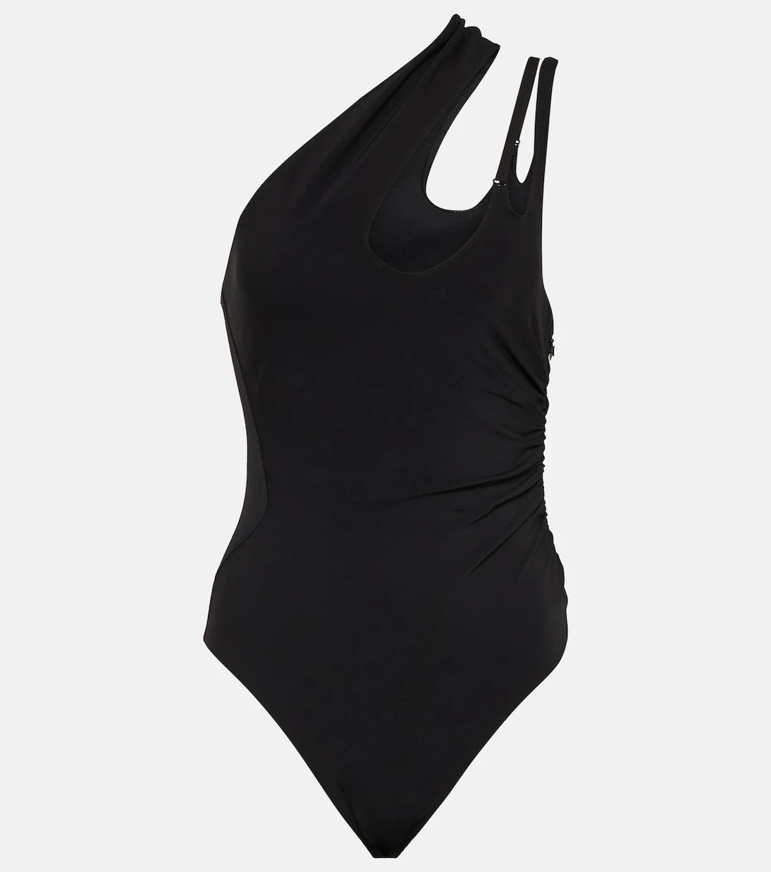 Mugler - Asymmetric jersey bodysuit