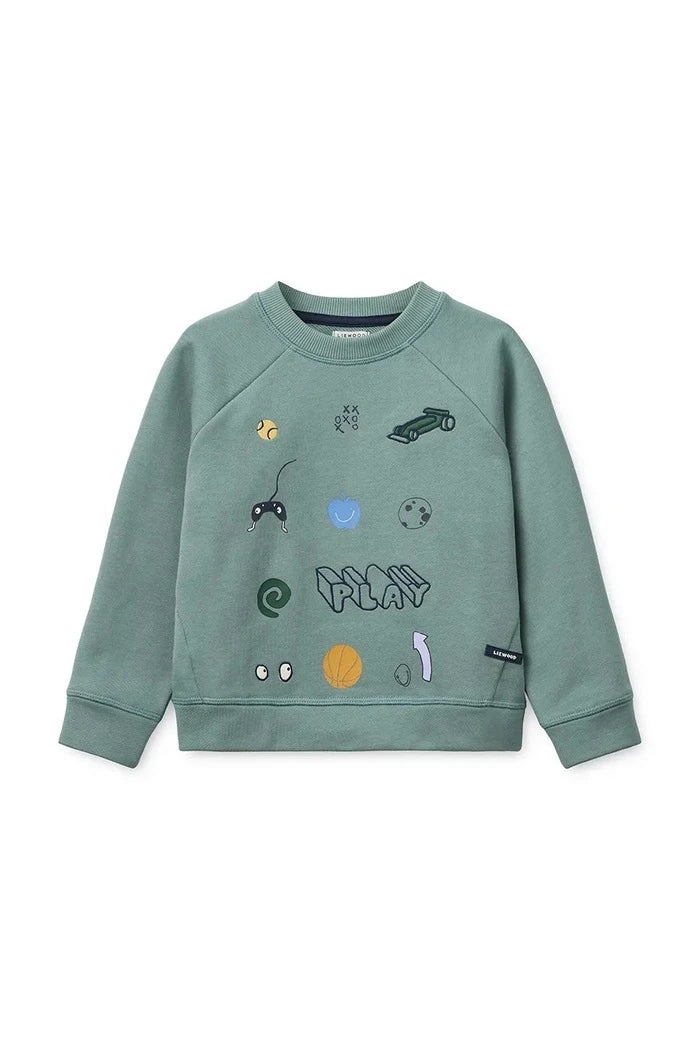 Liewood суичър за деца от памук Orson Sweatshirt