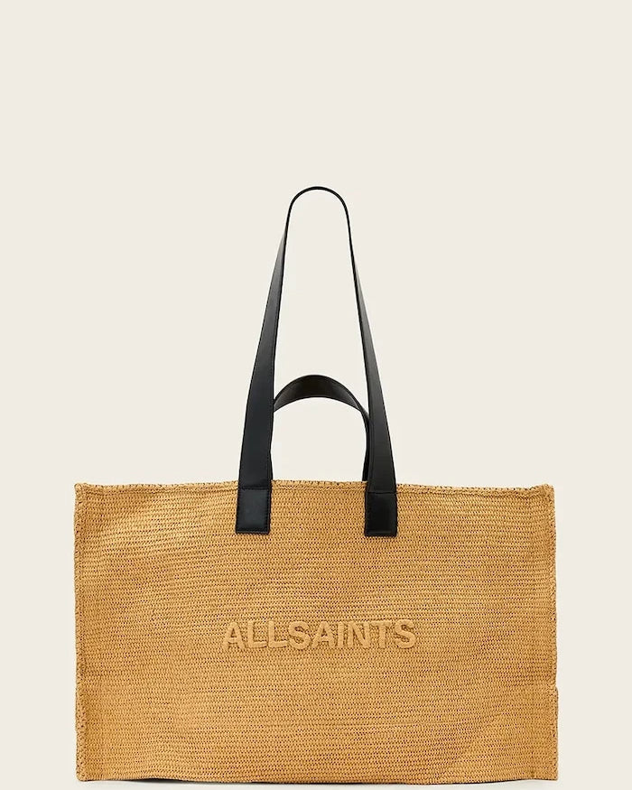 AllSaints kadın tote çanta LUTECE örgü kumaş