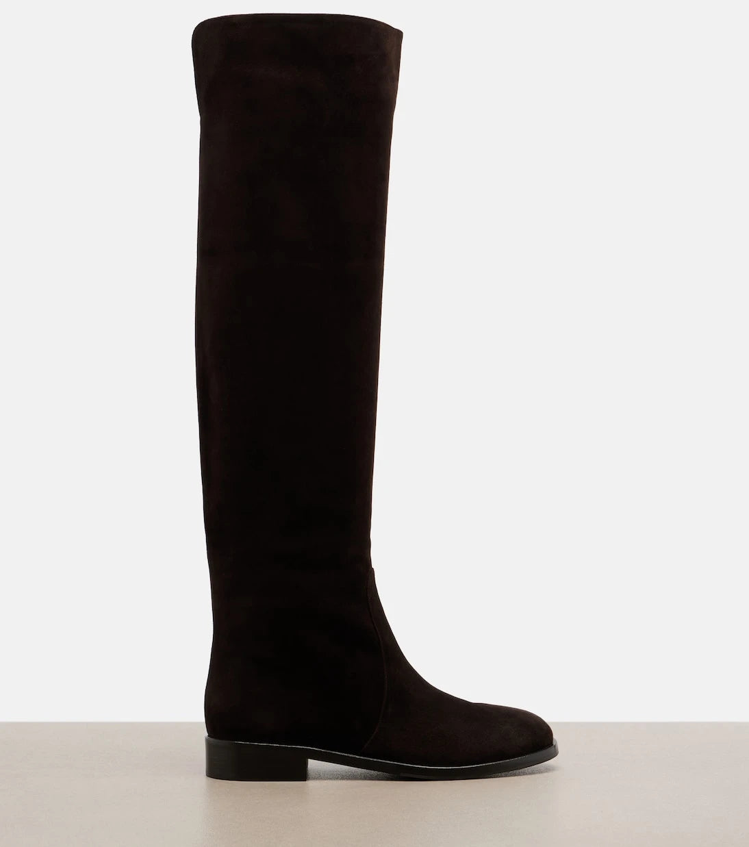 Gianvito Rossi - Zayne suede knee-high boots