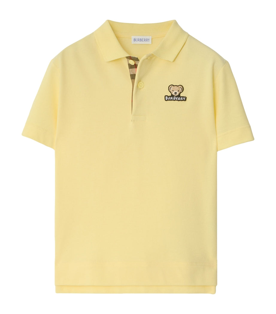Burberry Kids Cotton Polo Shirt (3-12 Years)