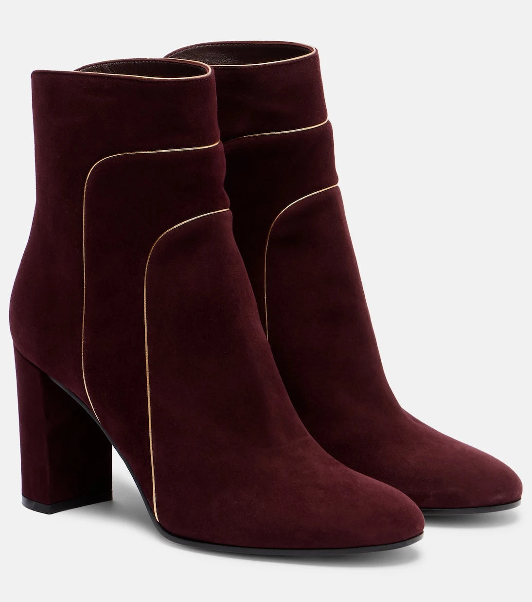Gianvito Rossi - 85 suede ankle boots